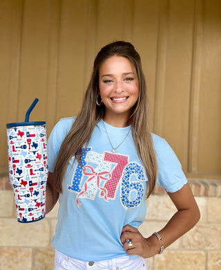 1776 Patchwork Tee