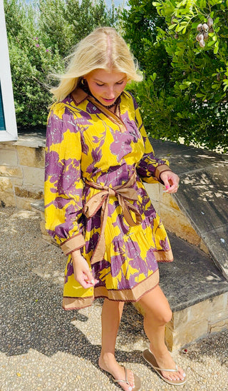 Gia Mustard Dress