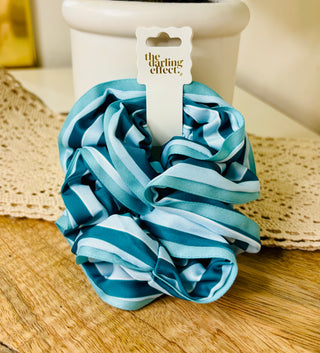 Sicily Stripes Scrunchy