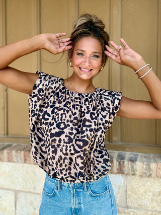 Kiely Leopard Blouse
