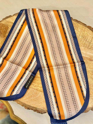 Orange Sequence Scarf