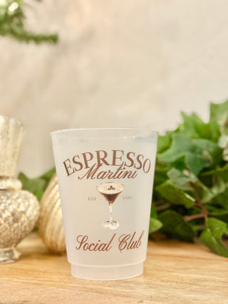 Espresso Martini Plastic Cup