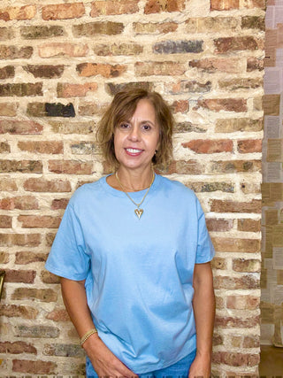 Baby Blue Tee