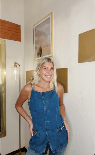 Ainsley Denim Top