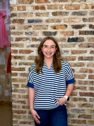Striped Bestie Top