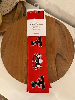 Texas Tech Silk Scarf