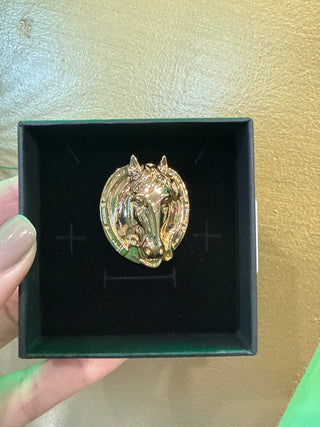Show Horse Scarf Ring