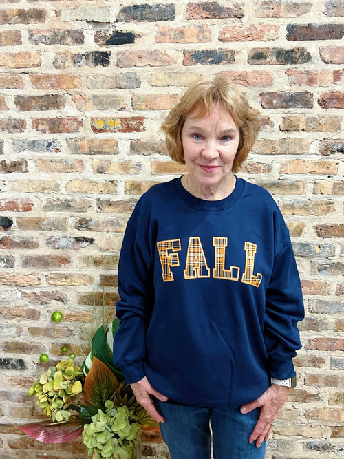 FALL Navy Sweatshirt