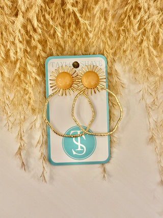 Sunburst Hoops
