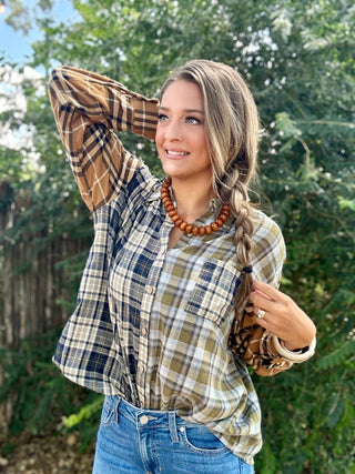 Hope Flannel Top