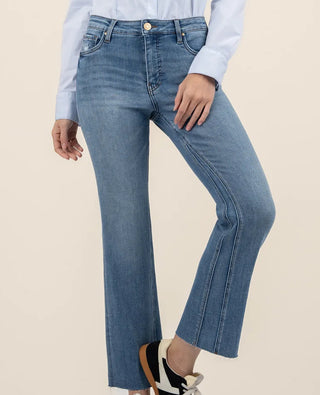 Kelsey High Rise Fab Ab Ankle Jean