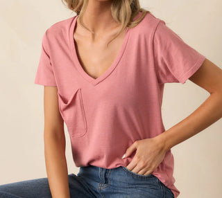 Rosebud Pocket Tee