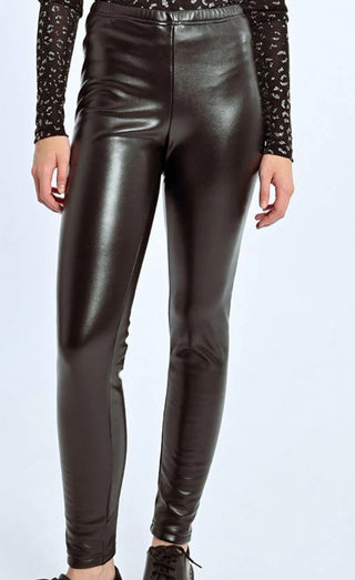 Faux Leather Leggings