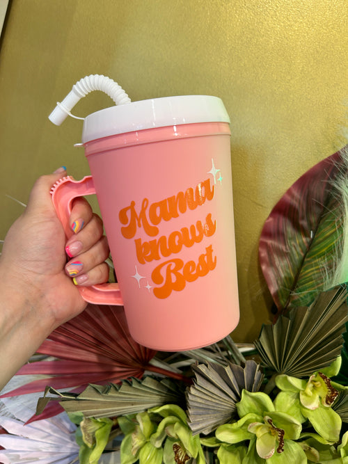 34 oz Mega Mug Mama Knows Best