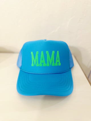 Blue Mama Trucker Hat