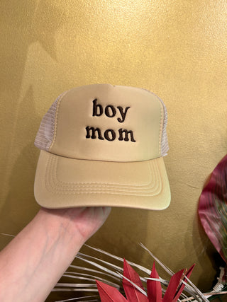 Boy Mom Trucker Hat