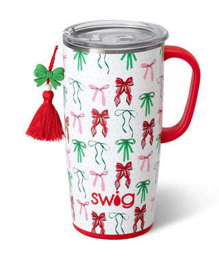 Ribbons and Bows Travel Mug 22oz