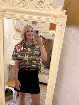 Paloma Camo Top