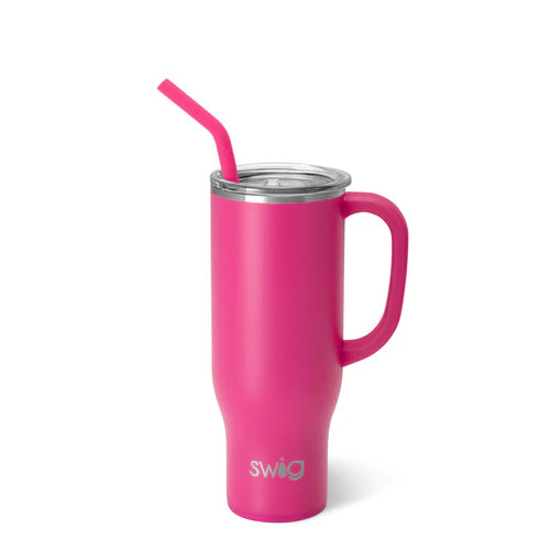 Swig Hot Pink Mega Mug 30oz