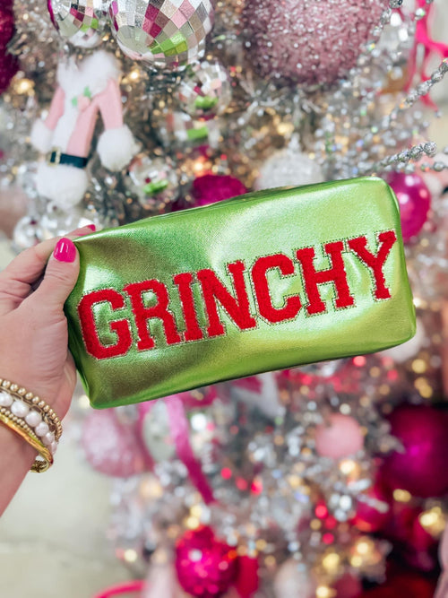 Grinchy Cosmetic Bag