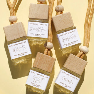 White Tea Hanging Car Diffusers