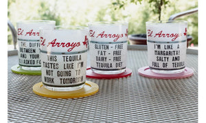 EL Arroyo Acrylic Party Cups Tequila sunrise