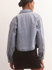 Cropped Denim Jacket
