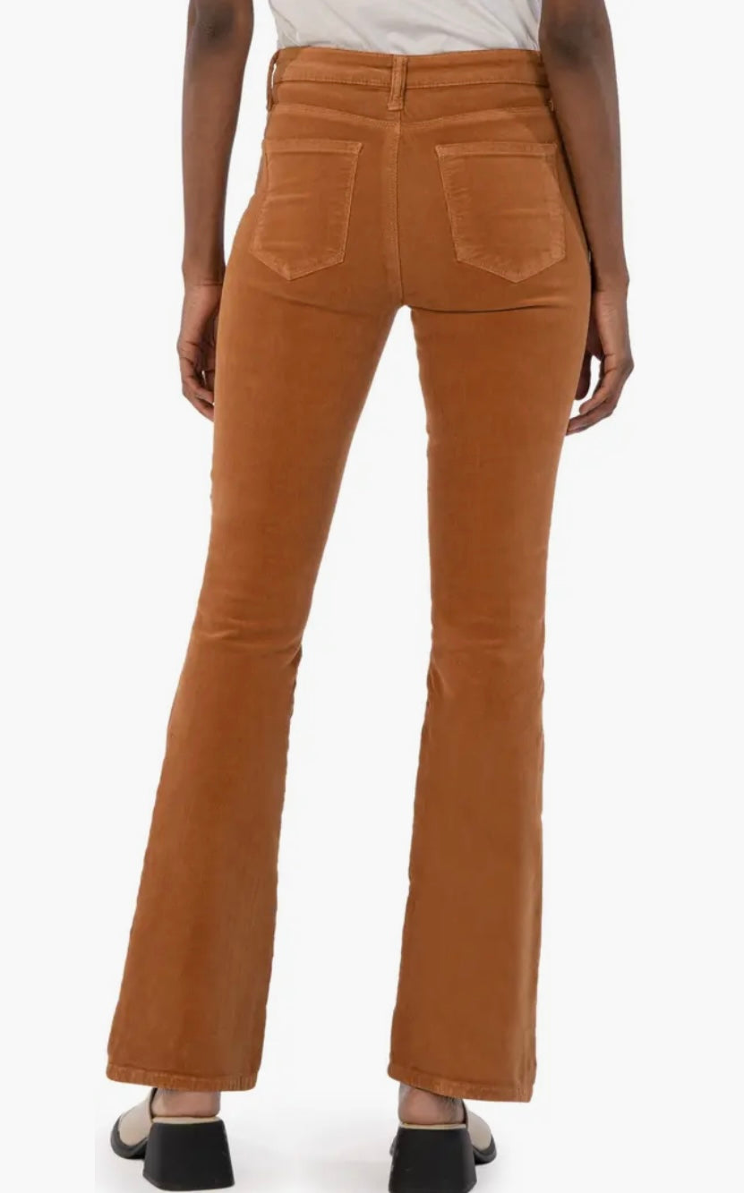 Ana Fab Ab High Waist Corduroy Flare Jeans