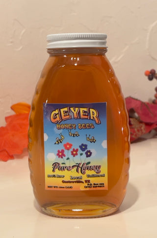 Geyer Honey Bees Jar 16oz