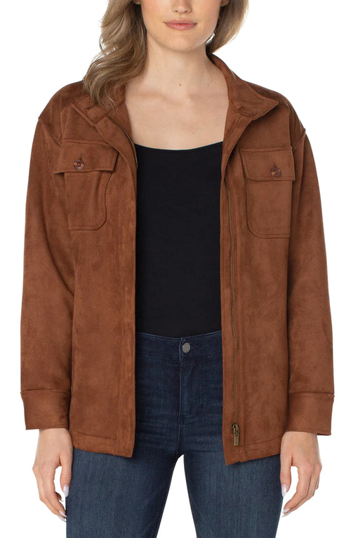 Penny Brown Utility Jacket