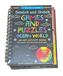 Scratch And Sketch Games And Puzzles