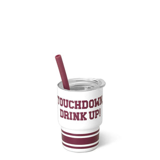Swig Maroon Touchdown Drink Up 2oz Tumbler