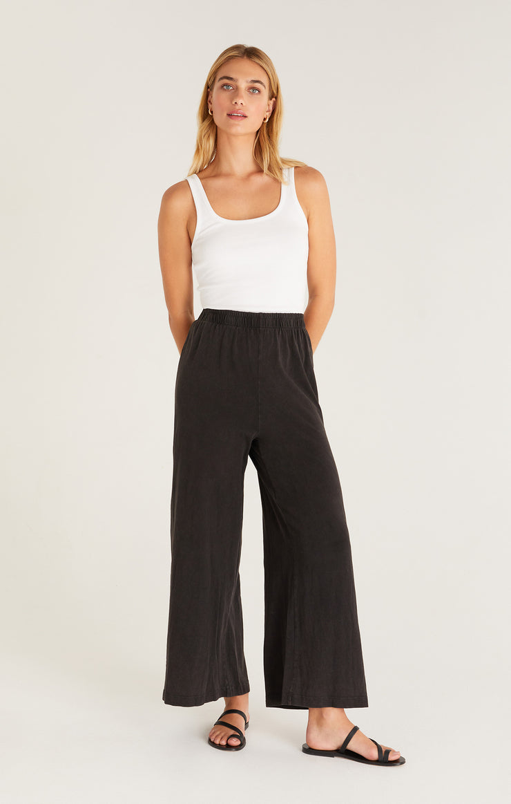 Black Washed Out Jersey Jogger Set