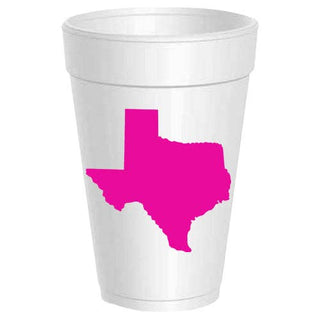 Texas Silhouette Plain - 10 pack: Hot Pink