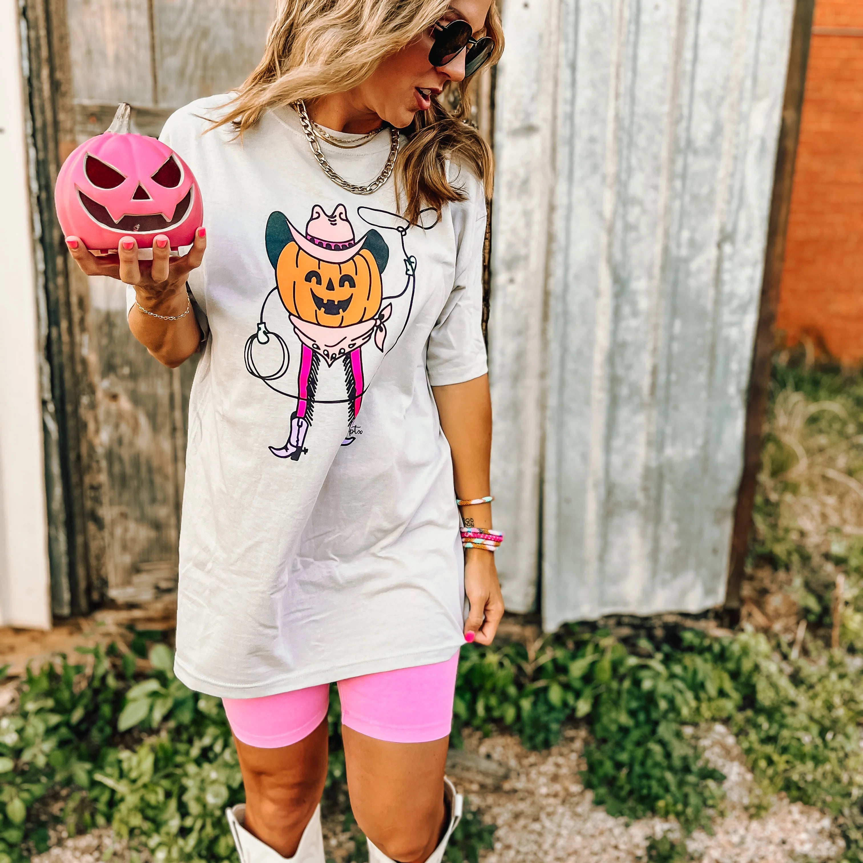 Giddy Up Pumpkin Tee