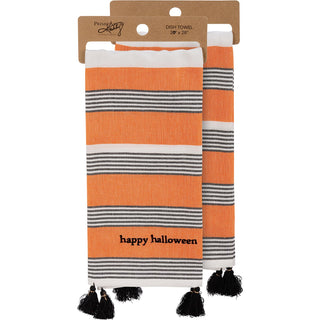 Happy Halloween Tea Towel