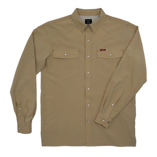 Men's Cowboy Khaki Long Sleeve