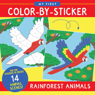 Color By Sticker - Rainforest Animal