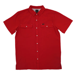 Men's Red Short Sleeve