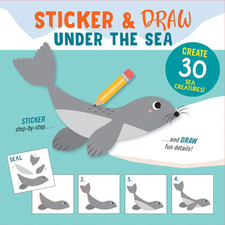 Sticker & Draw Under the Sea