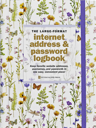 Wildflower Internet Address & Password Book