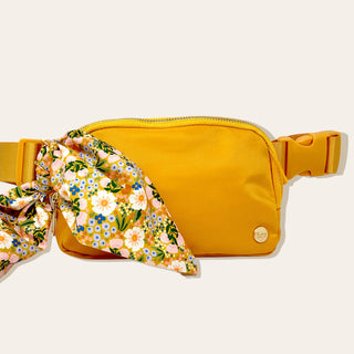 All You Need Belt Bag with Hairscarf - Golden Glow