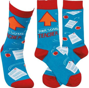 Awsome Teacher Socks