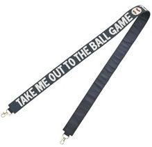 Take Me Out to The Ball Game Purse Strap