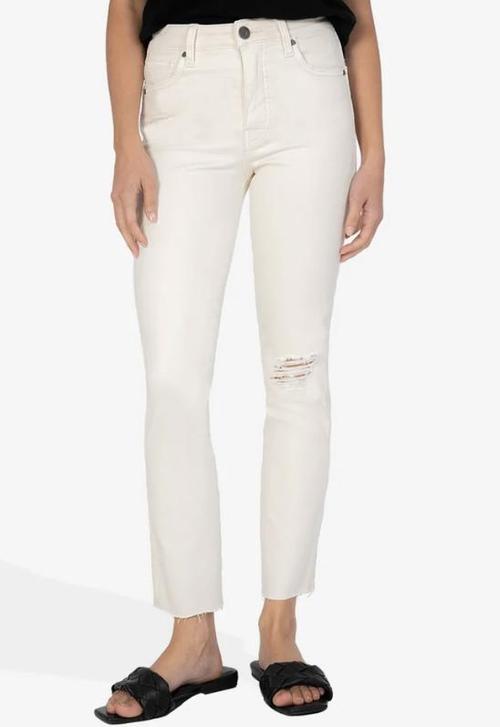 Off White Rachel High RIse Fab Relaxed Fit Mom Jeans