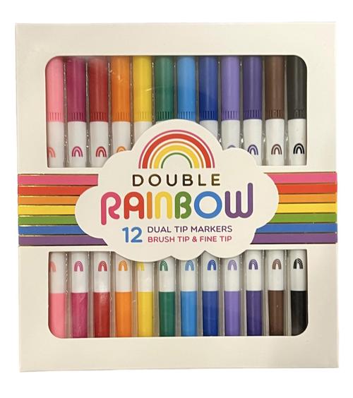 Double Rainbow Dual Tip Markers