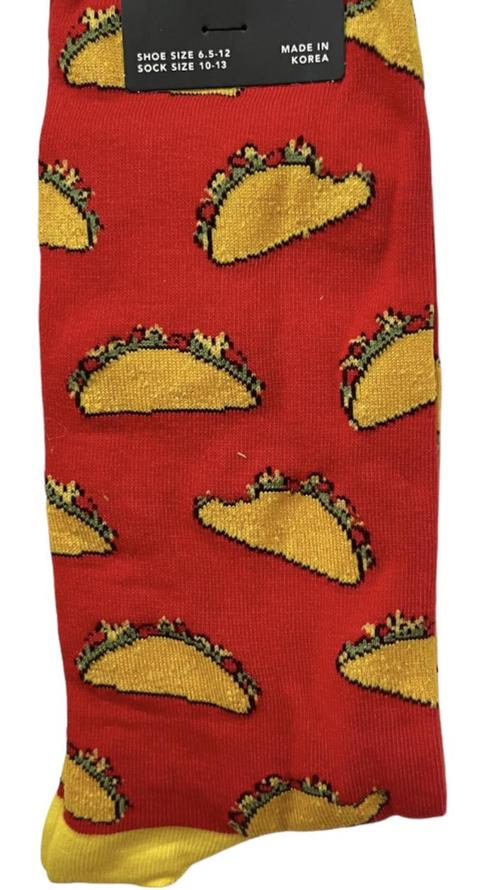 Crunchy Tacos Men's Socks