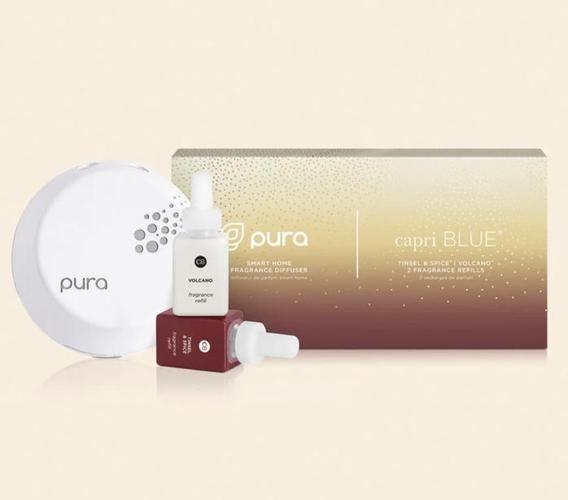 Pura Capri Blue Smart Fragrance Diffuser Tinsel & Spice And Volcano