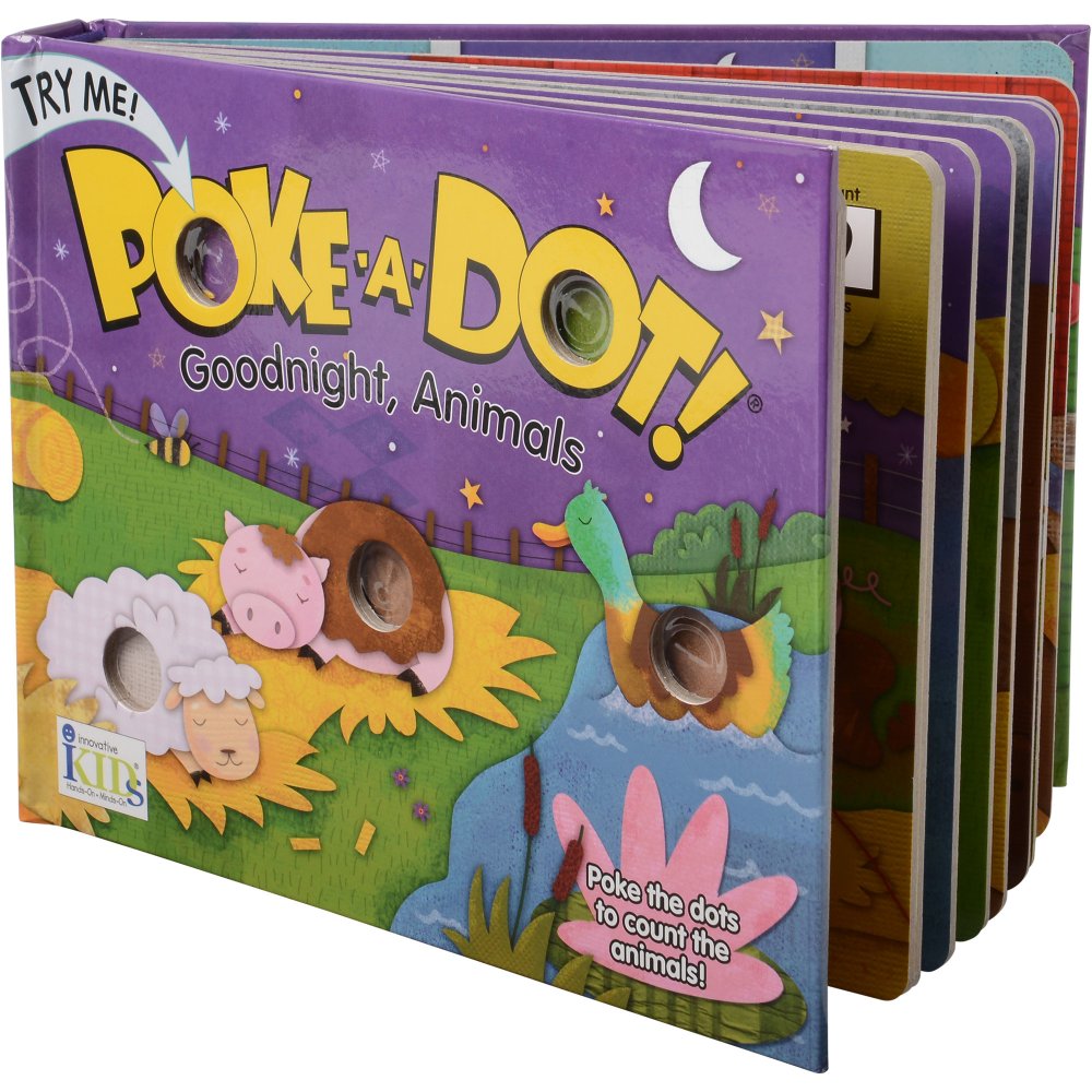 Poke A Dot Goodnight Animals Book