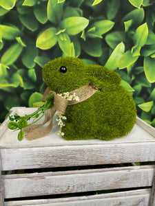 Green Mossy Sitting Bunny